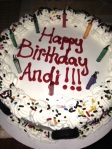 Ok, so I didn't bake this but I did have a birthday and this ice cream cake was delicious!